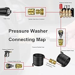 POHIR Pressure Washer Adapter Set 8 Pack, 2