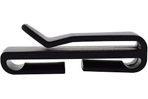 KEEJEA 12pcs Webbing Ending Clip Adjust Keeper Buckle Connect Quick Slip Keeper for Molle Webbing Tactical Backpack Belt