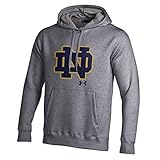 Notre Dame Fighting Irish Hooded Sweatshirt Carbon Heather