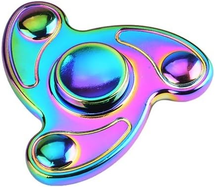 Artmarry Fidget Hand Spinner Stress Reducer Ultra Durable High Speed Ceramic Bearing Fidget Finger Toy for ADD ADHD Anxiety Autism Stress Relief - Absolute Best Hand Fidget Spinner (colorful5)