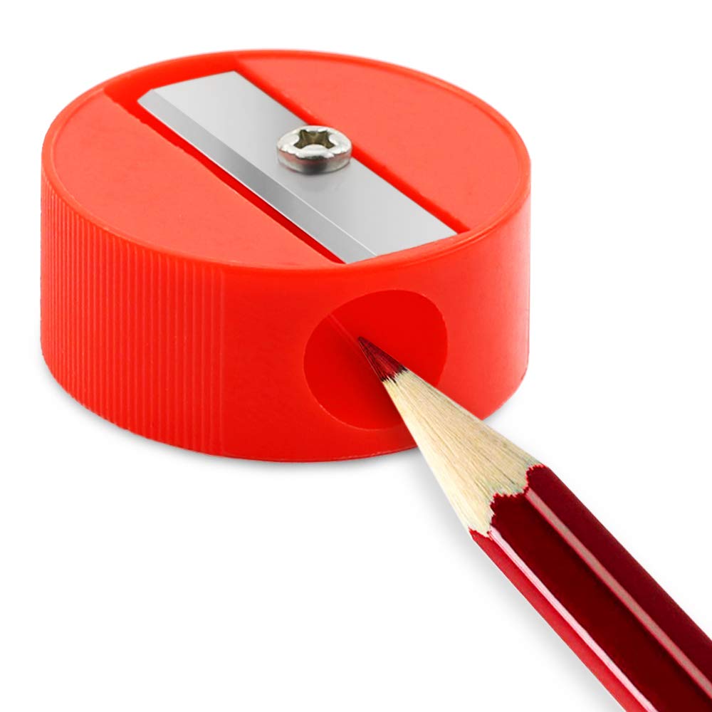 Multicolor Yexpress 144 Pcs Bulk Round Pencil Sharpeners Colorful