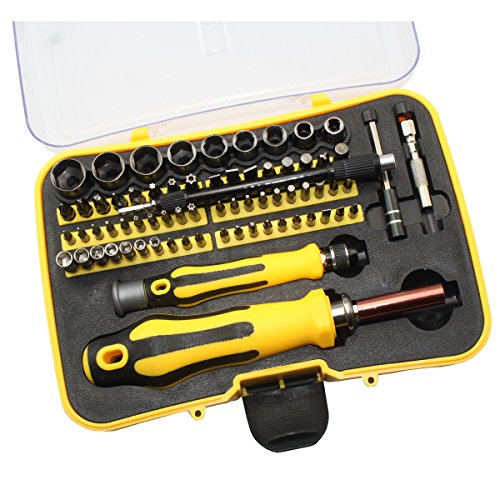 image for Fnado&Tools 71 in 1 Precision Screwdriver Set with 65 Bit Magnetic Scr