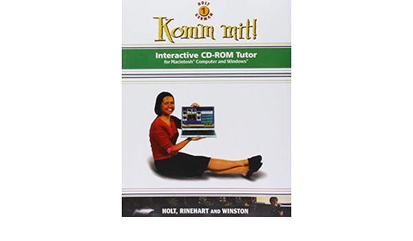 Amazon Com Holt Komm Mit Interactive Cd Rom Program Level 1 9780030658686 Holt Rinehart And Winston Books