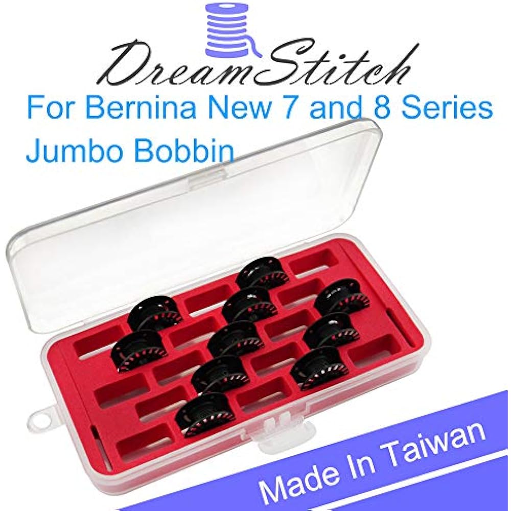  Bernina New 7 And 8 Series Jumbo Bobbin Storage Case Saver Holds 23