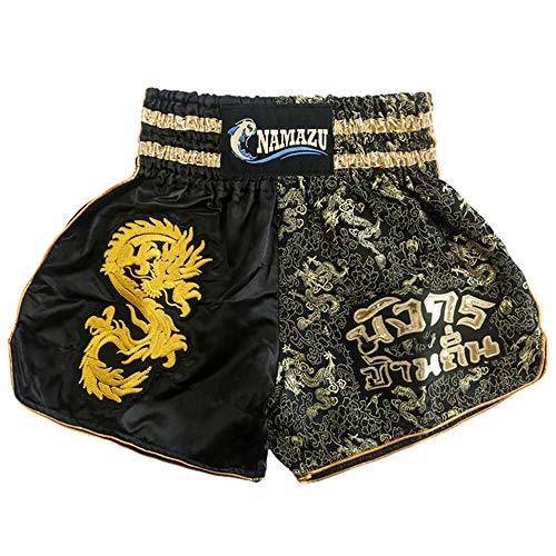 NAMAZU Muay Thai Shorts for Men and Women, High Grade MMA Gym Boxing