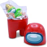 Just Toys &ndash; Among Us Ultimate Surprise Bundle &ndash; 8 inch Mystery Crewmate | Giant 8-inch Crewmate case with 26 random Among Us figures | Officially Licensed