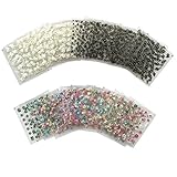 50 Sheets 3D Flower Nail Art Stickers Decals Decal