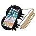 Miniko Big Eyes Soft Silicon Case Cover for iPhone X w/Crossbody Metal Chain, (TM) 3D Cute Cartoon Funny Silicon Gel Back Case for iPhone X Lovely Stylish Design for Teens Girls Women