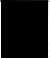 New Edge Blinds Thermal Blackout Roller Blinds 130cm x 165cm Black
