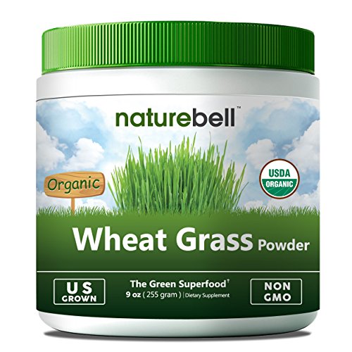 NatureBell Organic Wheat Grass Tablets, 5000mg Per Serving, 240 Tablets, Powerfully Supports Energy, Immune System and…
