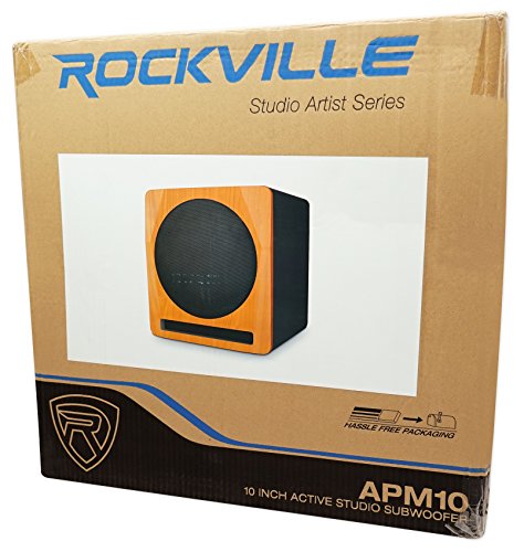 5 Rockville+APM10C+Powered+Subwoofer+Reference