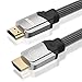 HDMI Cable 6.6FT, 2.0 (4K) High Speed 18Gbps, 30AWG Braided Cord, Gold Plated Connectors, Support Ethernet / Audio Return Channel, Video 4K 1080P 720P, 3D, Xbox PlayStation PS3 PS4 PC Apple TV, etc