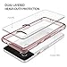 Ringke Fusion Google Pixel 2 XL Phone Case Crystal Clear Minimalist Transparent PC Back TPU Bumper Drop Protection Scratch Resistant Natural Shape Protective Cover for Pixel 2 XL - Rose Gold