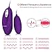 Remote Bullet Vibrator Love Eggs with 12 Vibration Modes for Thrilling Internal Pleasure, EROCOMR Remote Control Ovular Egg Clitove Egg 12-Frequency Pleasure Adult Sex Toys Vibe for Women or Couples