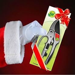 Alternative view of Ratchet Pruning Shears Gardening Tool – Anvil Pruner with Assisted Action – Ratcheting Pruners for with Heavy Duty, Nonstick Steel Blade – Garden Tools by The Gardener's Friend