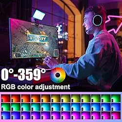 Leshiou RGB LED Video Light Live Streaming Video