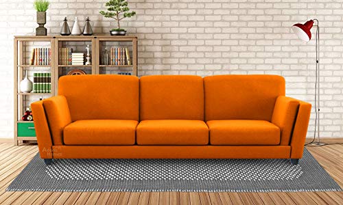 Adorn Homez Cabana Fabric 3 Seater Sofa Set For Living Room