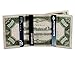 Dynomighty FUNNY MONEY STACKS On Trifold WALLET - Water/Stain/Tear Resistant Super TYVEK - Be Mighty!