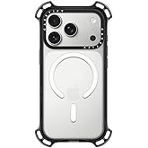 CASETiFY Bounce iPhone 17 Pro Case [Shockproof/Compatible with Magsafe / 21.3 ft. 7X Military Grade Drop Protection] - Black