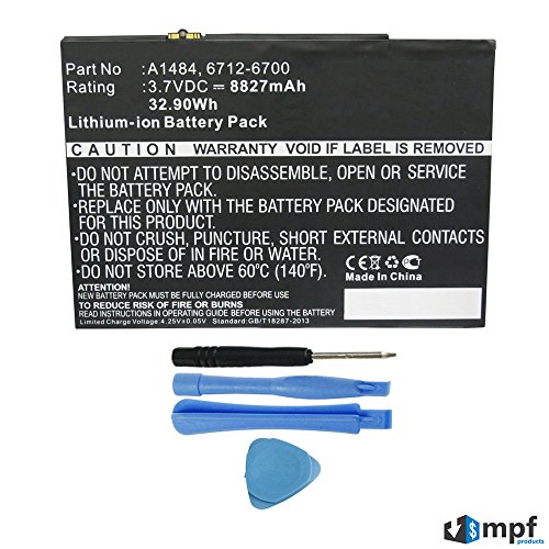 Replacement-8827mAh-A1484-Battery-for-Apple-iPad-Air-A1474-iPad-Air-A1475-iPad-5-5th-Generation-with-Installation-Tools