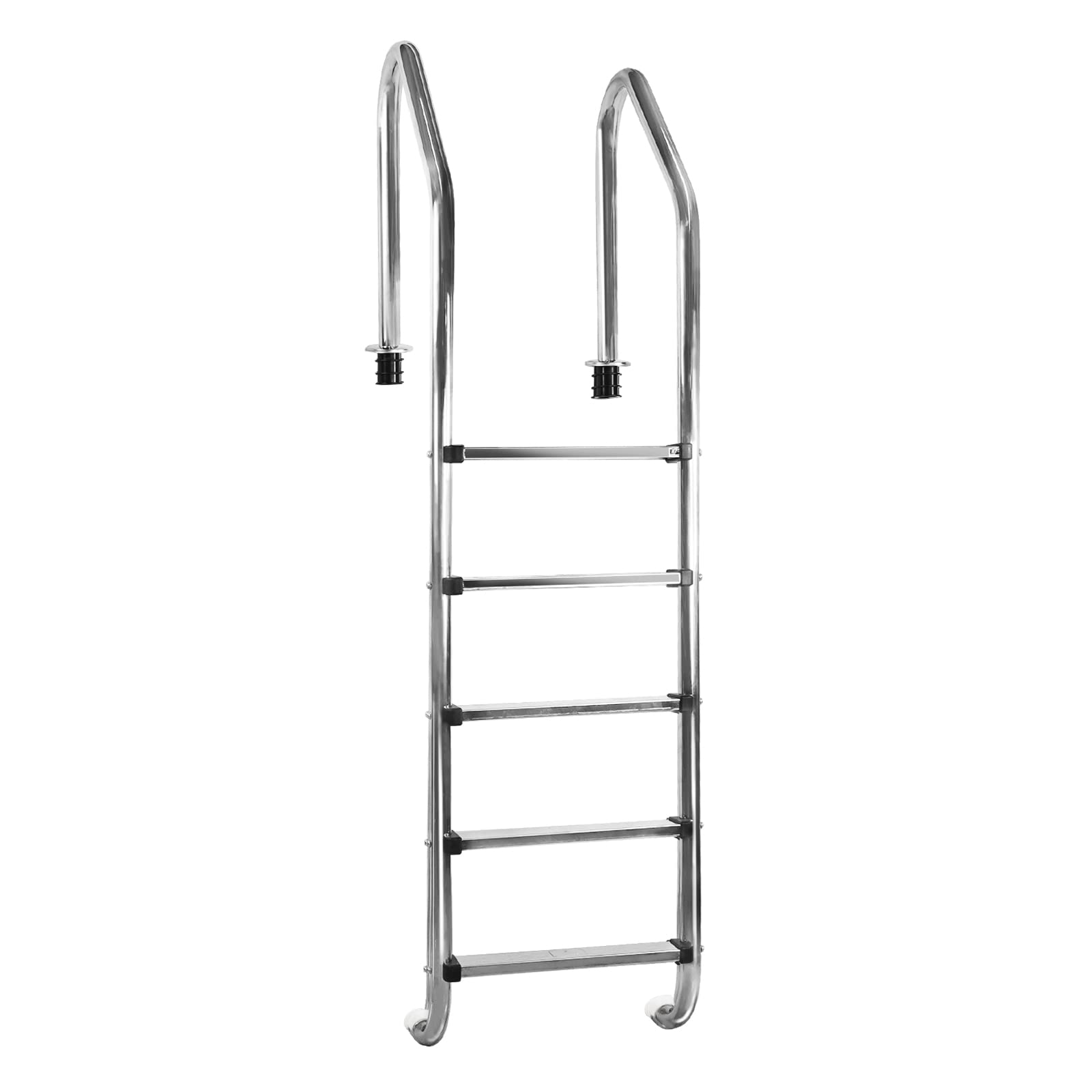 Photo 1 of ***PARTS ONLY/NO STEPS/NO HARDWARE***DOEL Swimming Pool Ladder, 5-Step Stainless Steel Ladder for In-ground Pool, Larger Size, Heavy Duty, Non-Slip Ladder