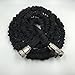 Durark 25-Feet Expandable Hose with Brass Fittings and Shut-off Valve, Black