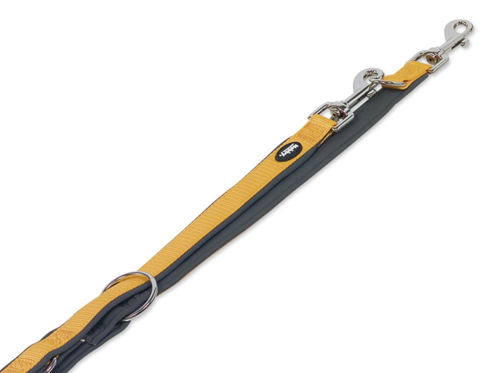 Nobby Classic Preno Training Leash, 200 cm/25-35 mm, Orange/Gray