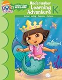 Paperback Dora's Underwater Learning Adventure (Dora the Explorer Write-On Wipe-Off Workbook) Book
