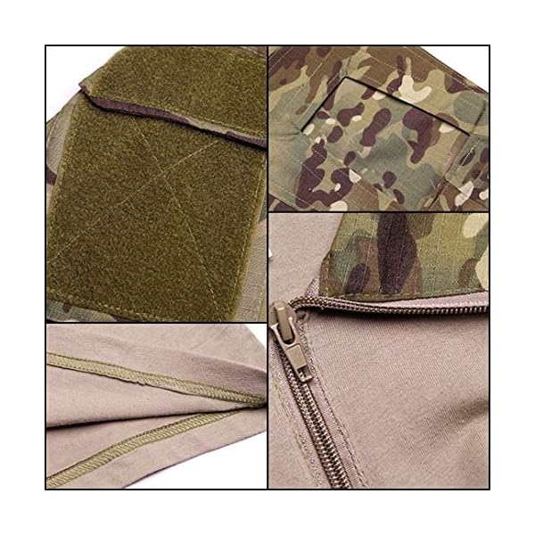Army Clothing Taktische Militäruniform Tarnanzug Army Woodland Clothing Set – Bild 8