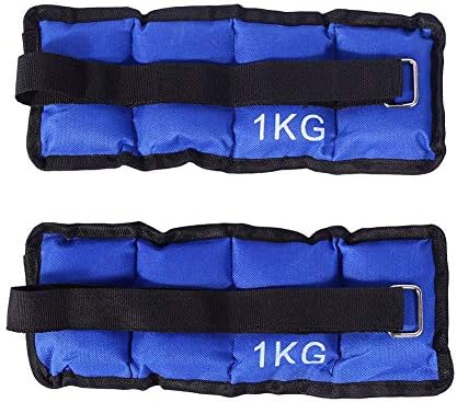 SKIESOAR Wrist Ankle Weights Resistance Strength Training Exercise Bracelets Straps Gym, 1kg, 2kg, 3kg, 5kg, 6kg