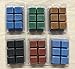 6 Pack Soy Blend Wickless Candle Scented Wax Melts Bars - Wax Cubes for Scented Wax melt Warmer - Man Cave Scents, Cool Water, Drakkar Cologne Type, Cedar & Saffron, & More! Made in The USA