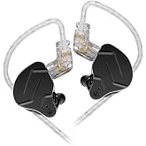 erjigo KZ ZSN PRO X Hybrid Banlance Armature with Dynamic in-Ear Earphone ERJIGO ZSNPROX 1BA+1DD HiFi Headset ZSNPRO X erabuds (Without Mic, Black)