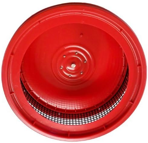 Pet Exercise Wheel, Pet Wheel for Sugar Gliders, Rats--Stealth Wheel; Red XMount by Atticworx