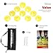 AGILITY LADDER and CONES. Great Training Equipment to Practice Speed Drills in Soccer, Football, Basketball & Sports. Set of 15ft Ladder, 10 Markers, Pegs, Bag & Exercise Ebook