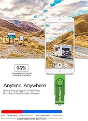 WANSENDA 2 in 1 Type C OTG USB C Flash Drive USB