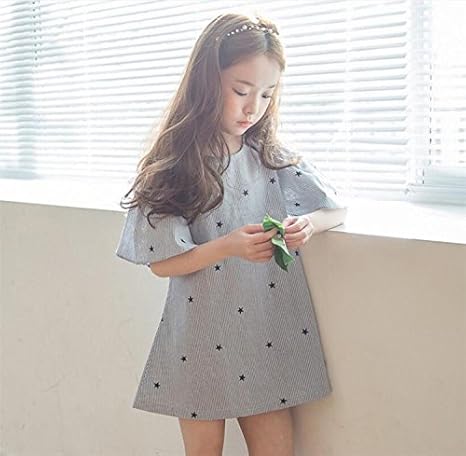 Amazon 子供 ワンピース オフショルダー ワンピ 半袖 オープンショルダー 肩開き 子供服 キッズ 女の子 ドレス ワンピース チュニック 通販