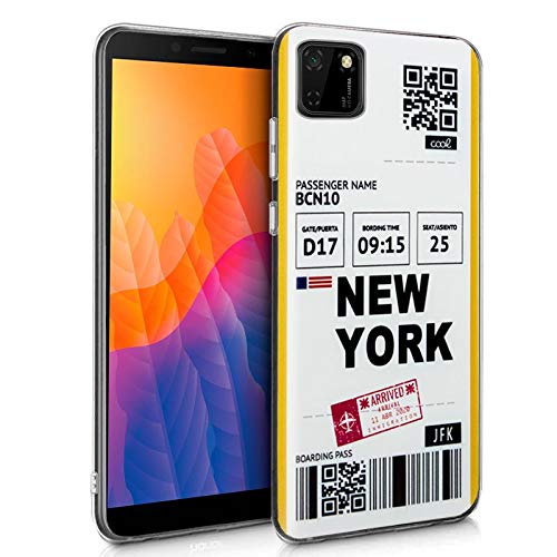 Cool Case for Huawei Y5p Drawings Travel multicoloured