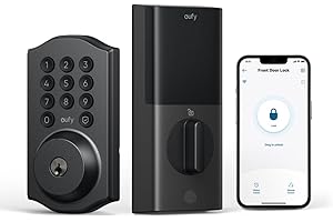 eufy Smart Lock C30, Keyless Entry Door Lock, Built-in WiFi Deadbolt, Smart Lock for Front Door, No Bridge Required, Easy Ins