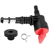 Kuupo 90 Degree Fuel Shut Off Valve Service Kit Bushing Filter Grommet for Briggs 192980GS 208961 Kohler 25 462 03-S Rotary 1