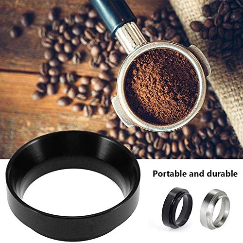 Gesh Dosiertrichter aus Aluminium für Kaffeepulver, Espresso Barista für 53 mm Kaffeefilter (A) – Bild 5