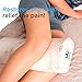 SOFTaCARE Knee Pillow – Premium Bolster Pillow with Bamboo Cover – Best Half Moon Support Pillow for Knees – Sleeping - Sciatica - Knee Pain Relief - Pregnancy. Relieves Your Pain – Just Rest!