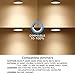 TORCHSTAR PAR30 LED Bulbs, 8W Equivalent 75W, CRI90+ Dimmable LED Spotlight Bulbs, UL Listed, 800LM Long Neck Flood Light Bulb for Recessed Trim Lighting, Track Light, 3000K Warm White, Pack of 6