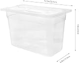 HEMOTON 6L Slow Cooker Container for Sous Vide Cooking & Food Storage view 2