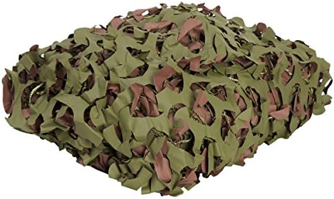 Camonetz Military Camo Netting, Woodland 40ft x 20ft, Jungle Military Net From 800 sq ft