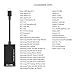 MHL to HDMI, Micro USB to HDMI Adapter for Android Smart Phones and Tablets with MHL Function, Support 1080P High Definition Resolution