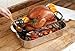 Charcoal Companion CC3093 Non-Stick Roasting Rack with Juice Reservoir