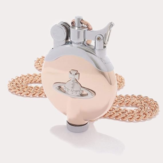 Amazon ヴィヴィアン ウェストウッド Vivienne Westwood ライター メタルorbチェーン付オイルライター 喫煙具 Orb オーブ タンク型 フリントオイルライター アウトドア ネックチェーン タバコ 煙草 ビビアン 正規品 ピンクゴールド ライター 腕時計 通販