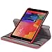 Moko Samsung Galaxy Tab PRO 8.4 Case - 360 Degree Rotating Cover Case for Galaxy TabPRO 8.4 Android Tablet, RED (With Smart Cover Auto Wake / Sleep. WILL NOT Fit Samsung Galaxy Tab 4 8.0)