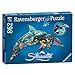 Ravensburger Dolphin 862 Piece Jigsaw Puzzle for Adults – Every Piece is Unique, Softclick Technology Means Pieces Fit Together Perfectly