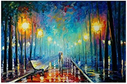 Dadiku Oil Painting Abstract Canvas Wall Art Quotes For livingroom Bedroom Office Boulevard
